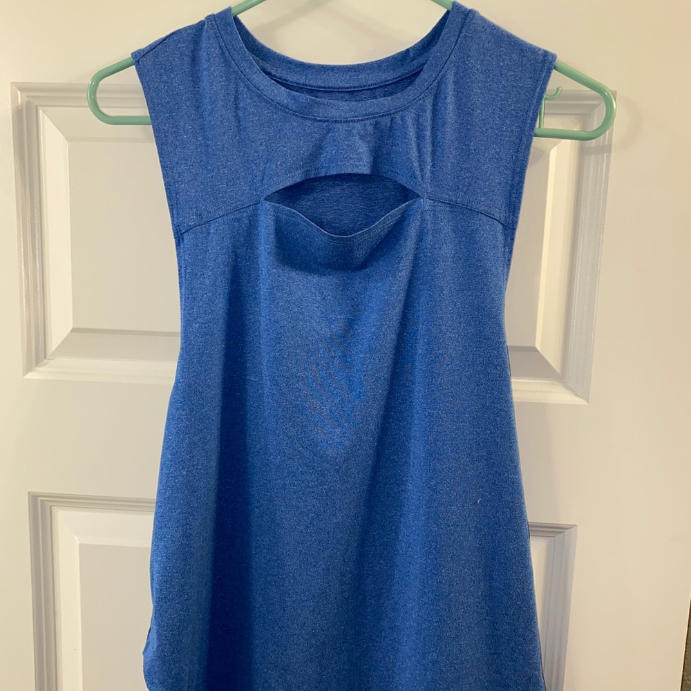 Blue Workout Tank